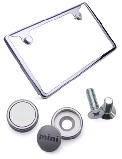 ローバーミニ ライセンスプレート一式 ミニMK1MK2仕様のライセンスプレート 未使用新品ローバーミニ リア