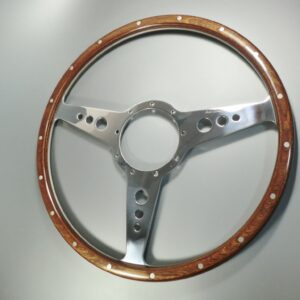 ウッドステアリング モトリタ ウッドステアリング（15”フラット