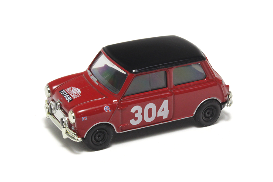 VANGUARDS MINI COOPER No304 1st DAMES RALLY MONTECARLO 1962 P.MOSS