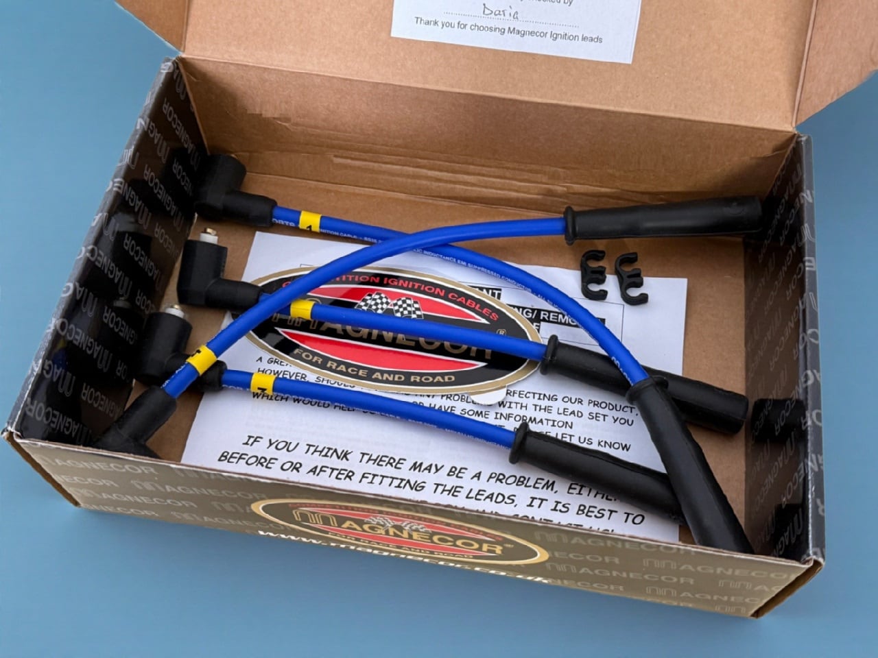 青物プラグ ABR-MAGNECOR BLU80 ハイパフォーマンス プラグコードSET（1997